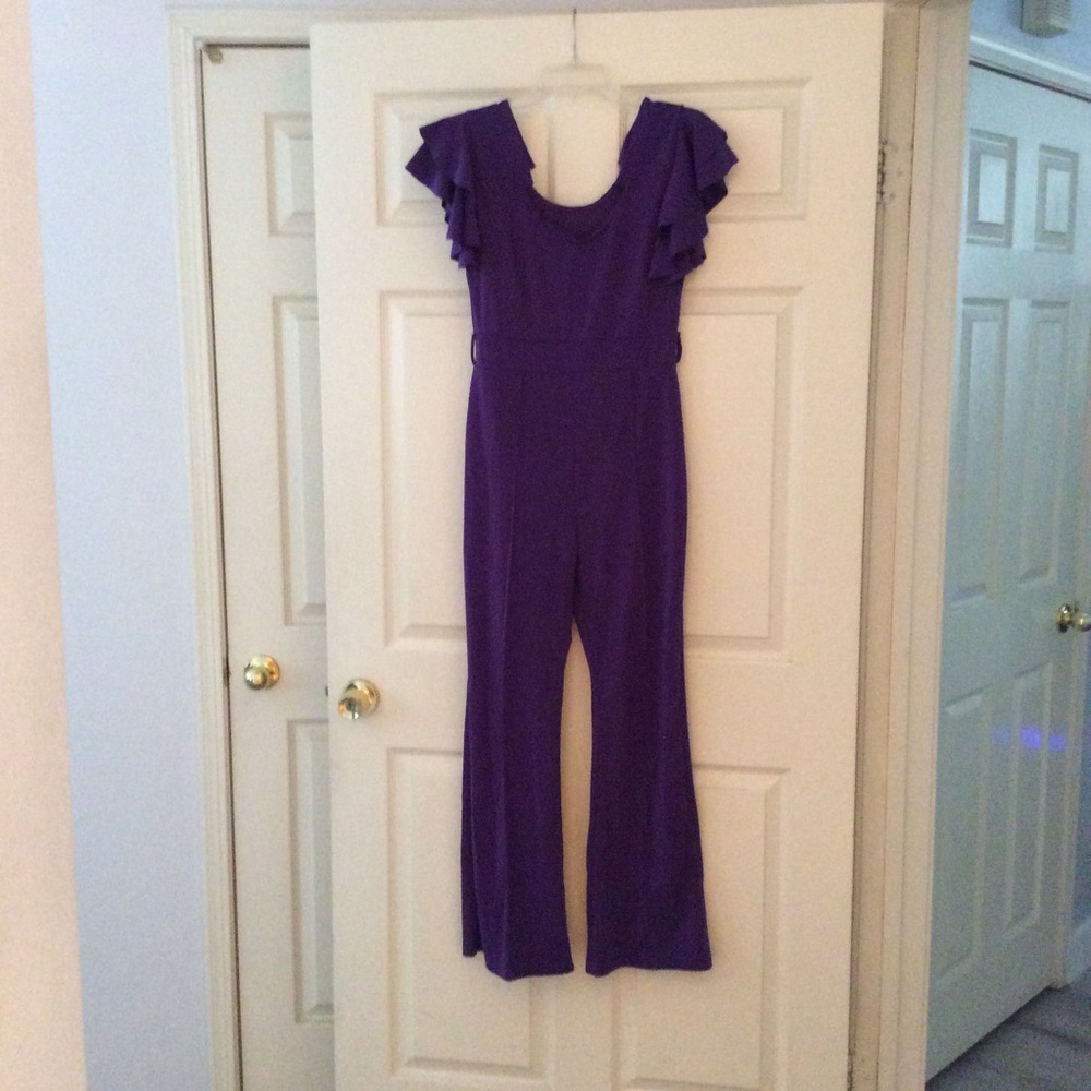 Cute Purple Jumpsuit